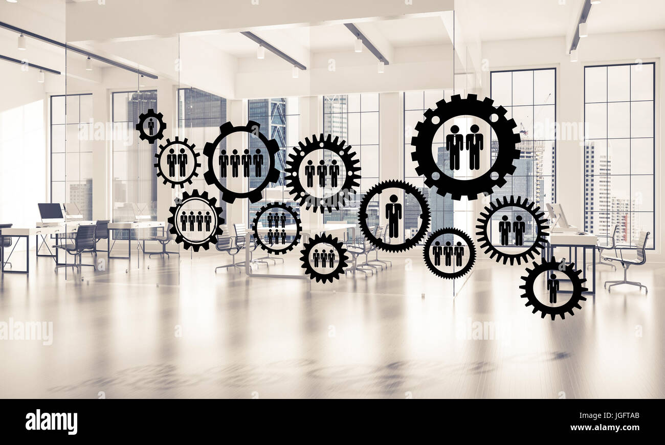Networking and wireless connection as concept for effective mode Stock ...