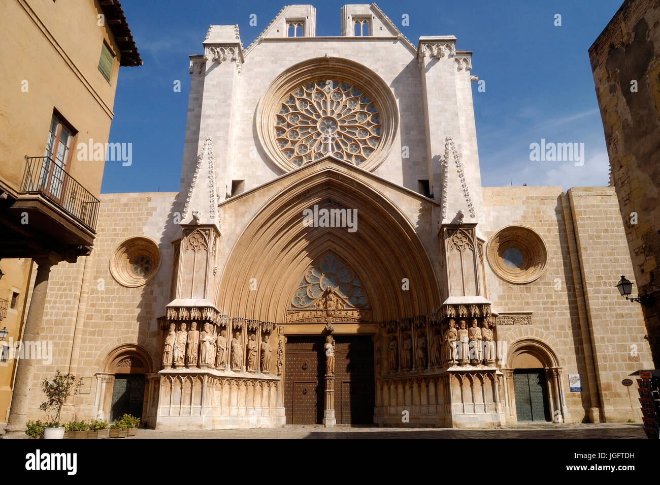 Cathedral of Tarragona, Catalonia, Spain Stock Photo Alamy