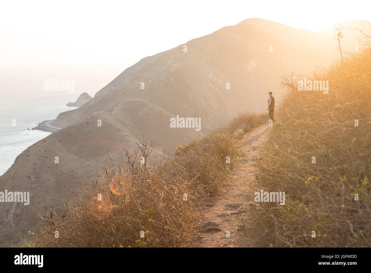 hiking ventura Stock Photo Alamy