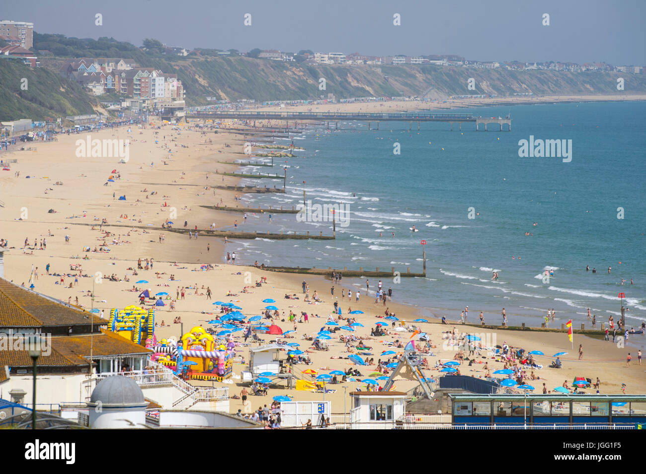 july weather for bournemouth