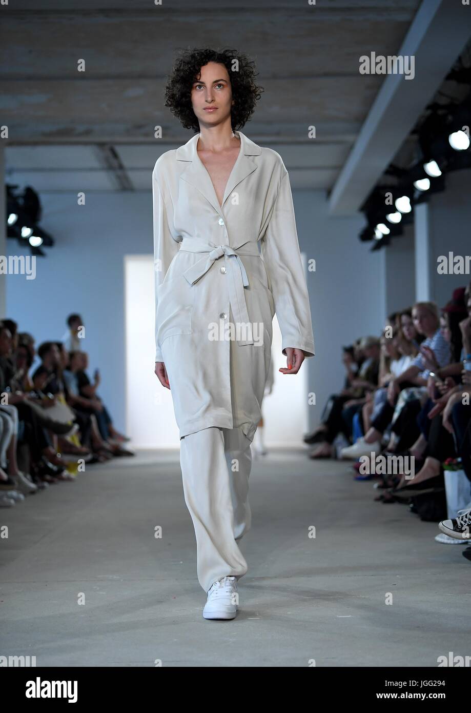 The "Hien Le" label's fashion show during the MercedesBenz Fashion