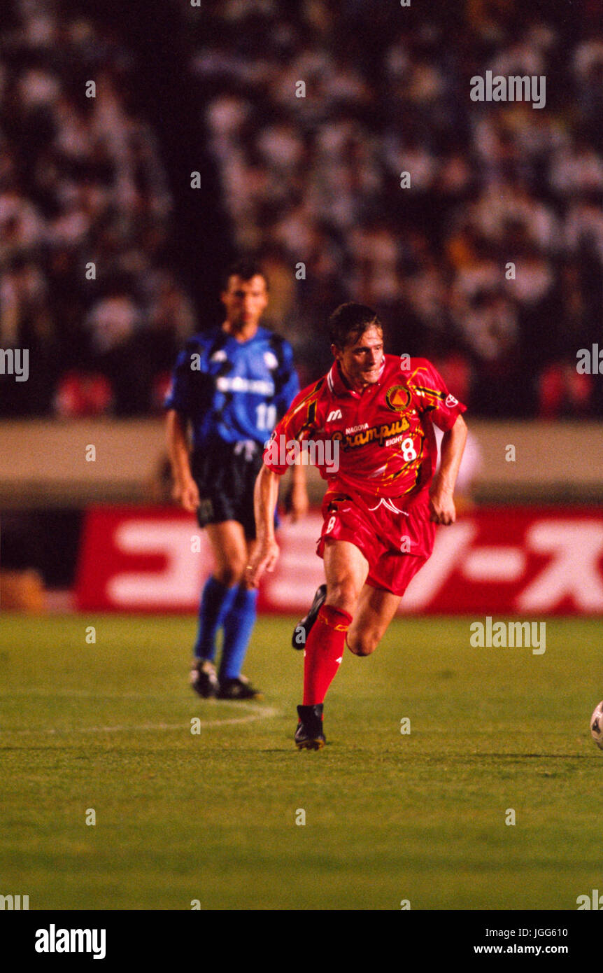 Tokyo Japan 17th Aug 1994 Dragan Stojkovic Grampus Football Soccer 1994 J League Nicos Series 2nd Stage Match Between Nagoya Grampus Eight And Gamba Osaka At National Stadium In Tokyo Japan Credit