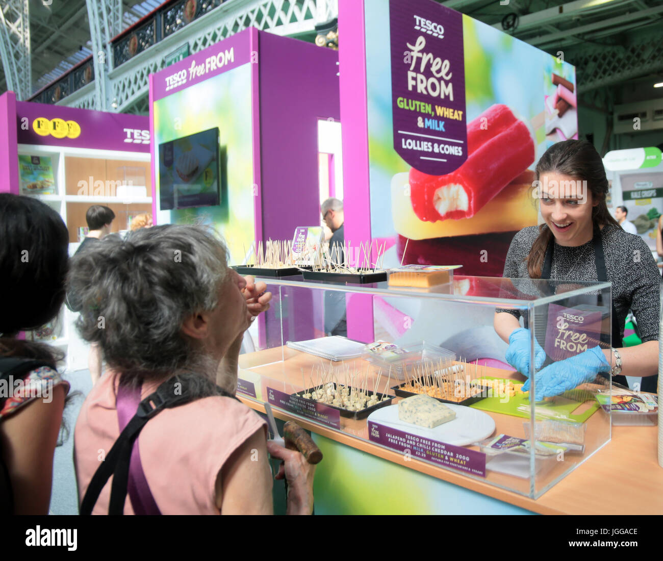 London, UK. 07th July 2017. The allergy free show which sells and