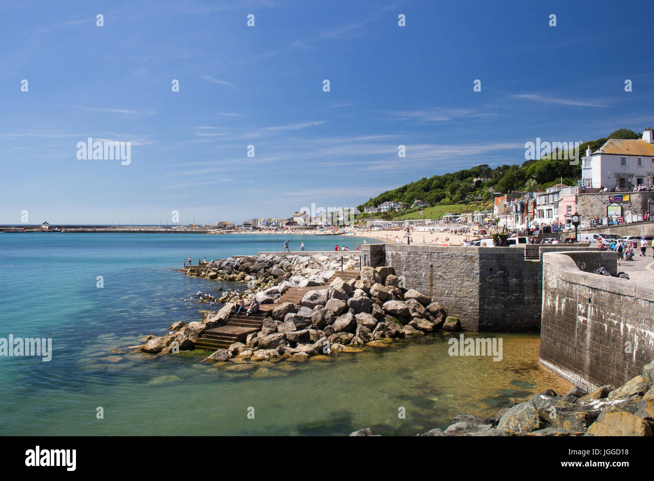 Lyme regis town hi-res stock photography and images - Alamy