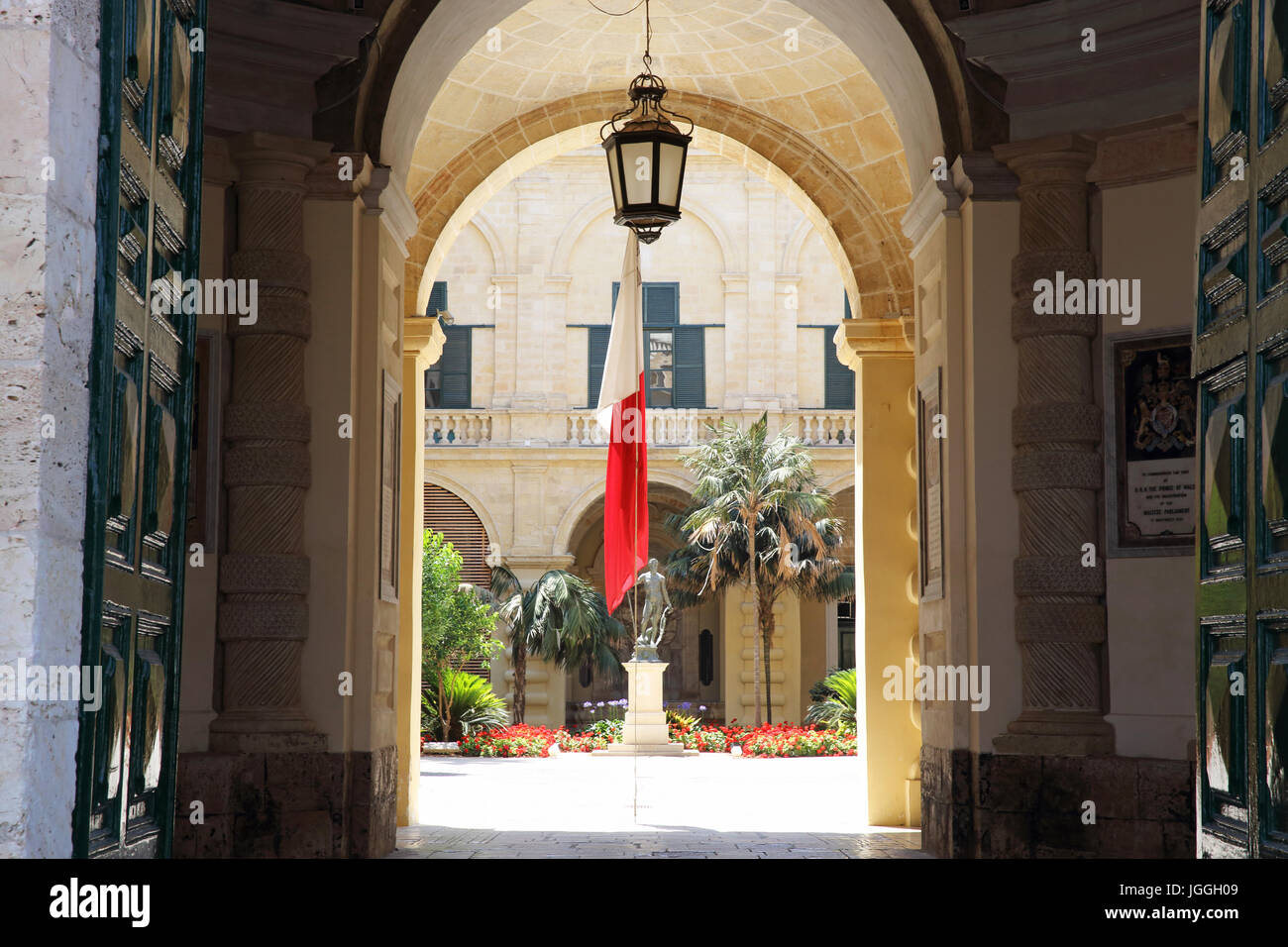 Grand masters palace in valletta hires stock photography and images