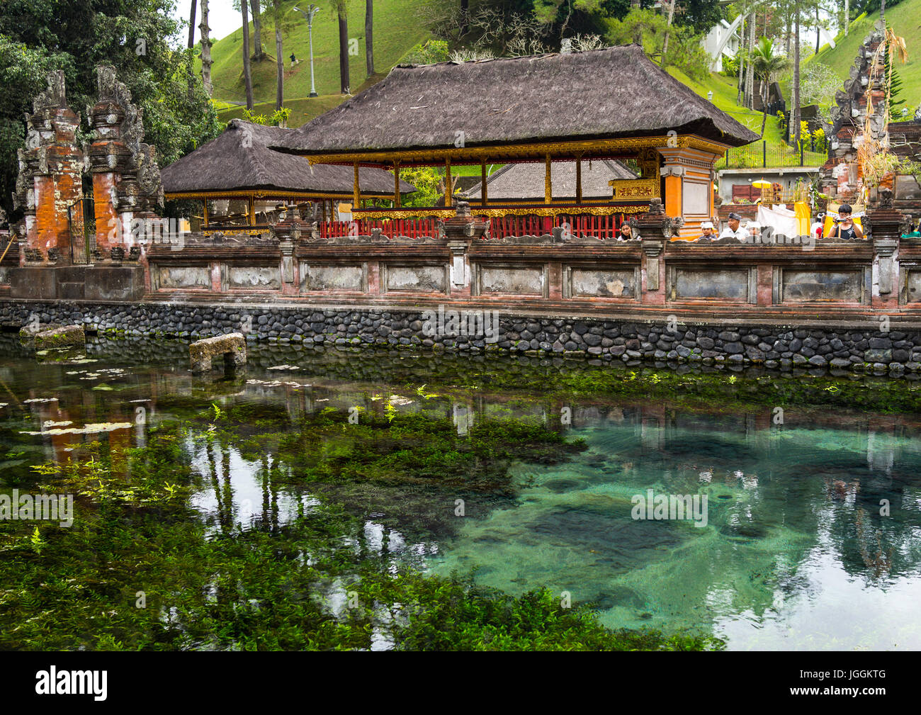 Tirta empul near Tampak siring, Bali island, Tampaksiring, Indonesia