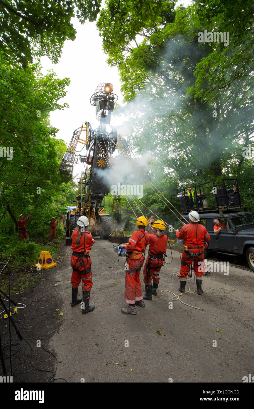 Man Engine; Godolphin; Cornwall; UK Stock Photo