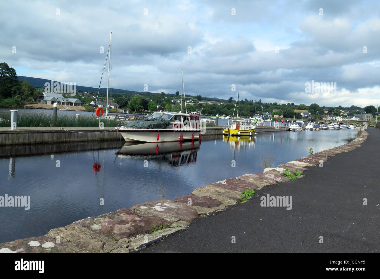 Killaloe Village, Republic of Ireland Stock Photo Alamy