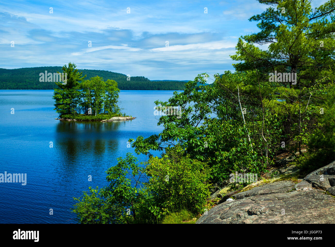 Scenic Driftwood Provincial Park Mattawa Ontario Canada. Driftwood Bay