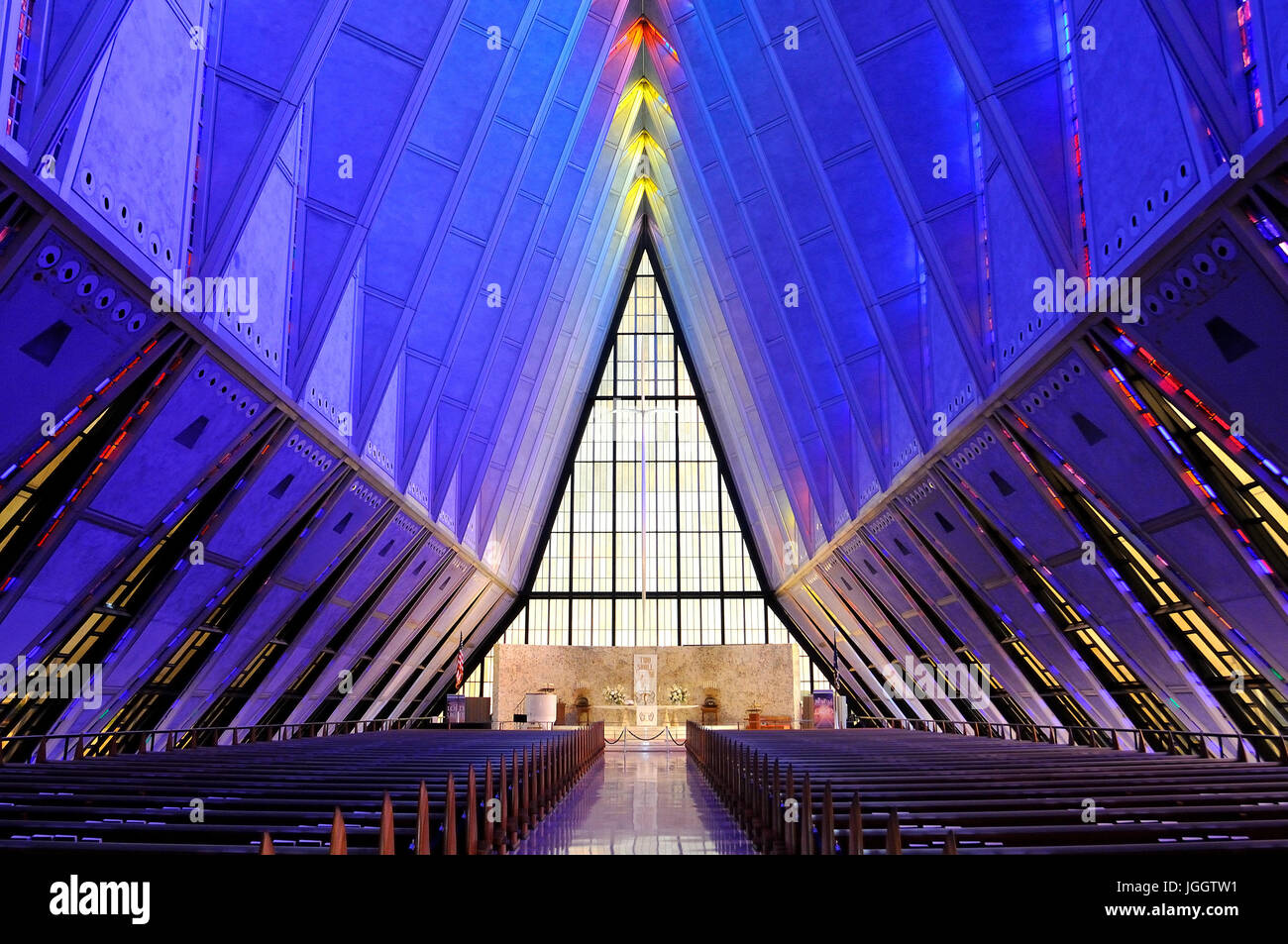 United States Air Force Academy Cadet Chapel High Resolution Stock ...