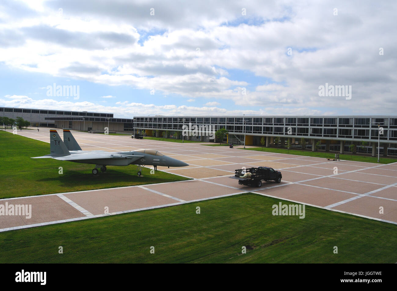 Parade grounds at the United States Air Force Academy, Colorado Springs