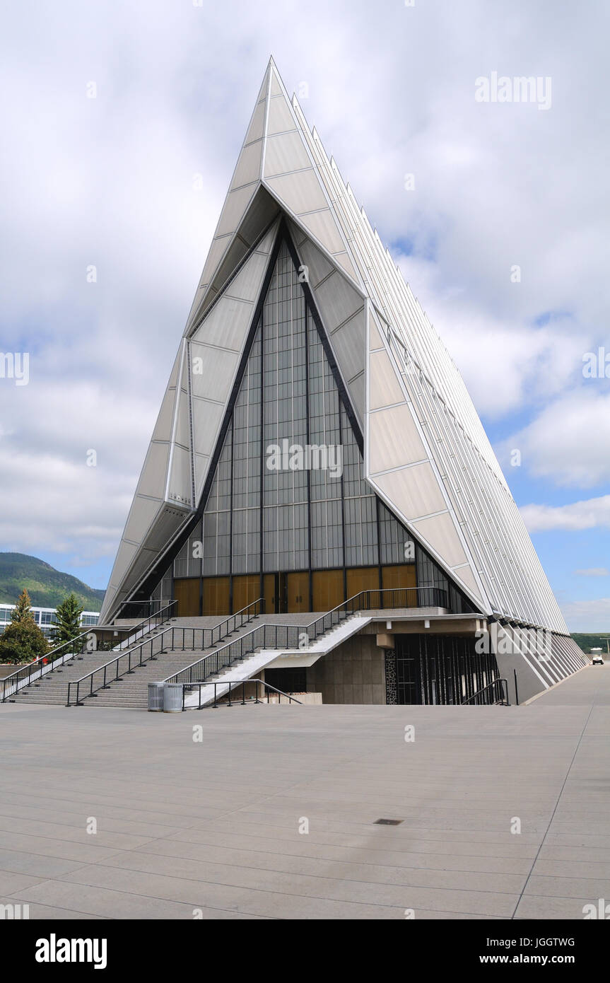 United States Air Force Academy Cadet Chapel, Colorado Springs ...