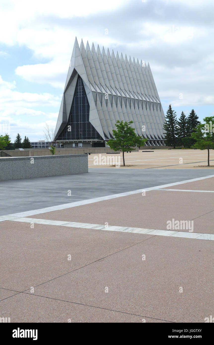 United States Air Force Academy Cadet Chapel, Colorado Springs ...