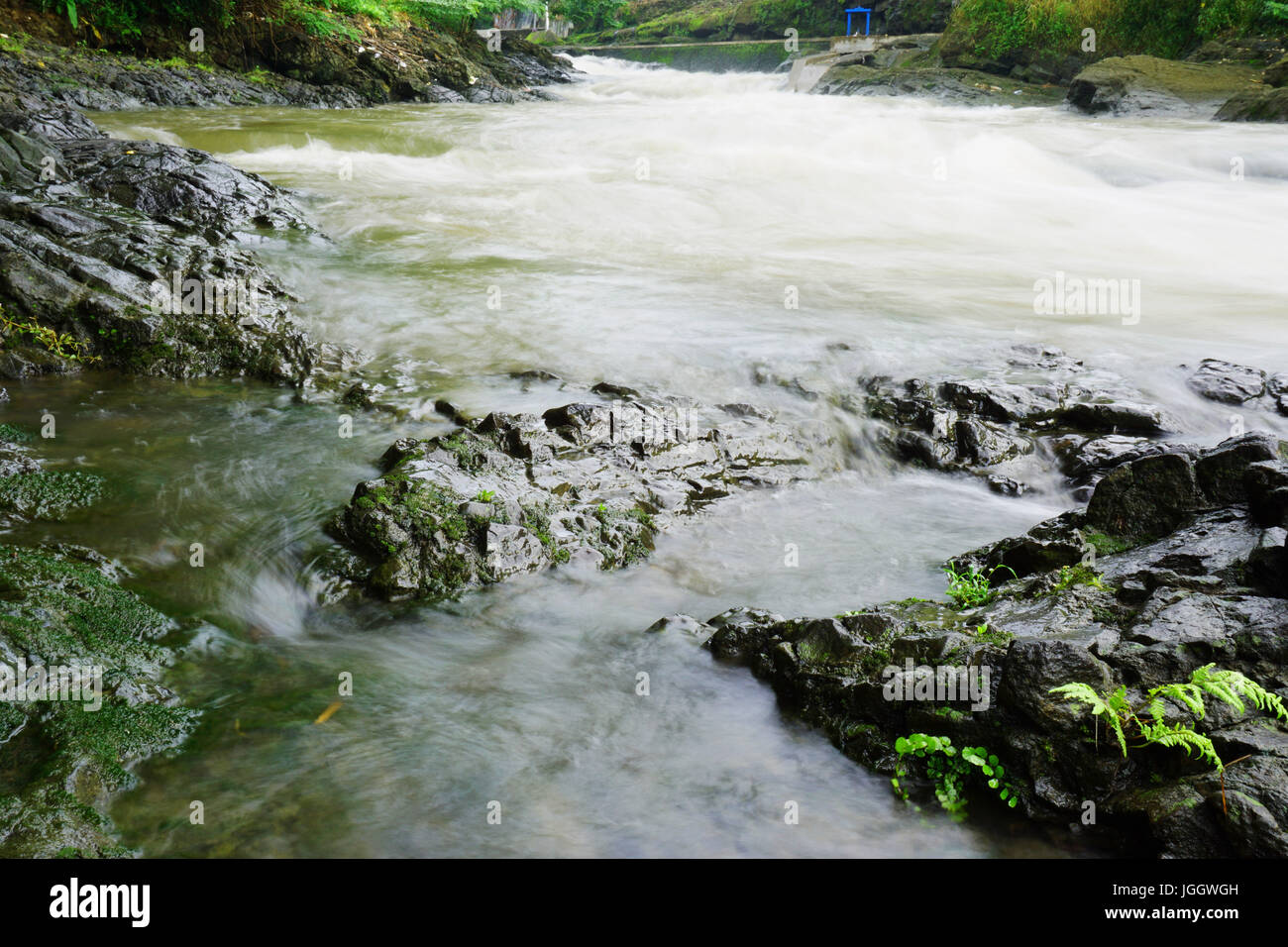 Pillow Lava in Berbah Sleman, Yogyakarta. Pillow Lava formed from