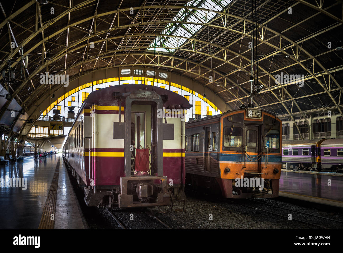 Bangkok Railway Station, Thailand Stock Photo Alamy