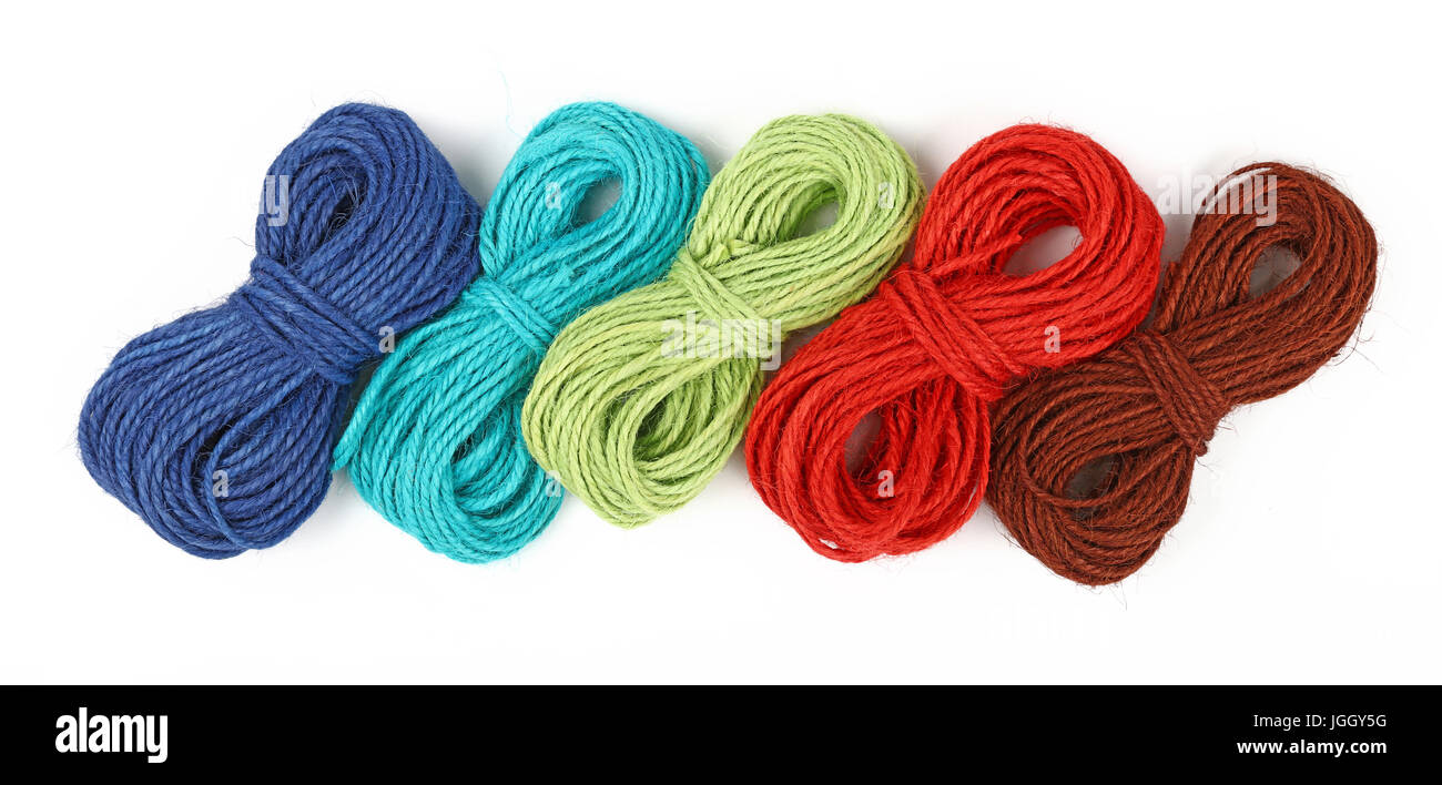 Rope coil green hi-res stock photography and images - Alamy