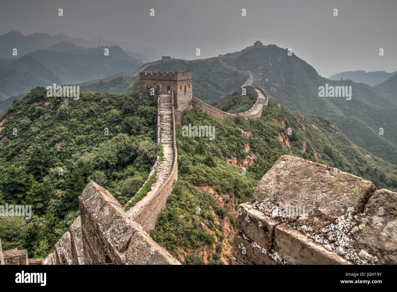 Great wall of china Jinshanling Stock Photo - Alamy