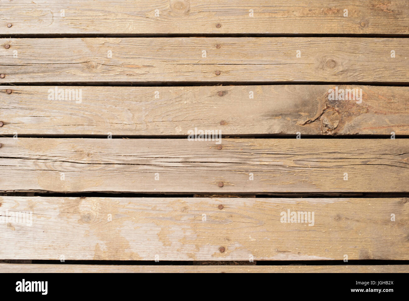 Real Wooden Floor Put Together With Nails The Way We Touch Nature