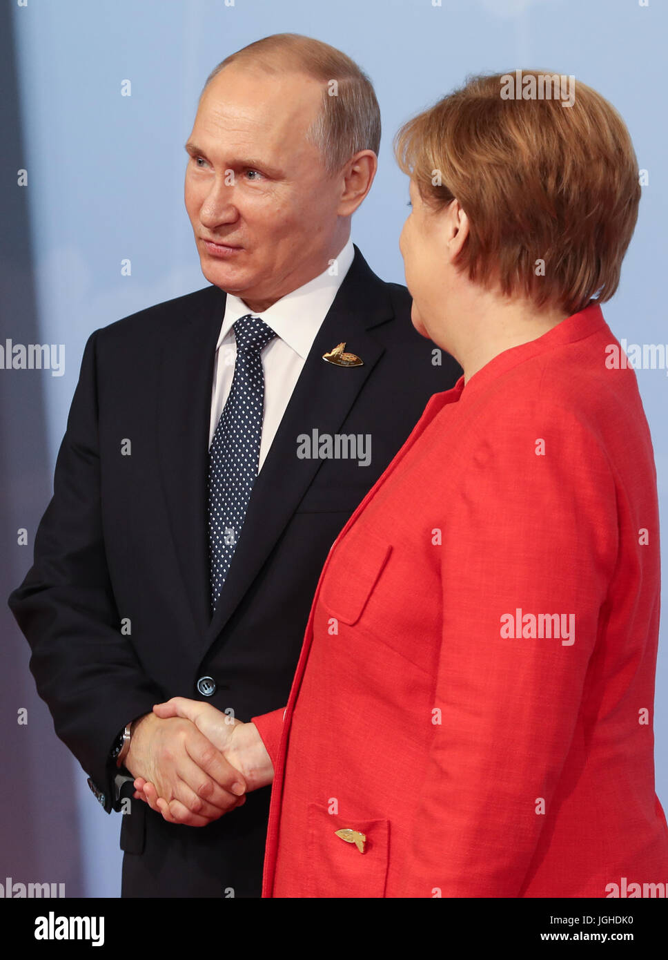 German Chancellor Angela Merkel and Russian president Vladimir Putin
