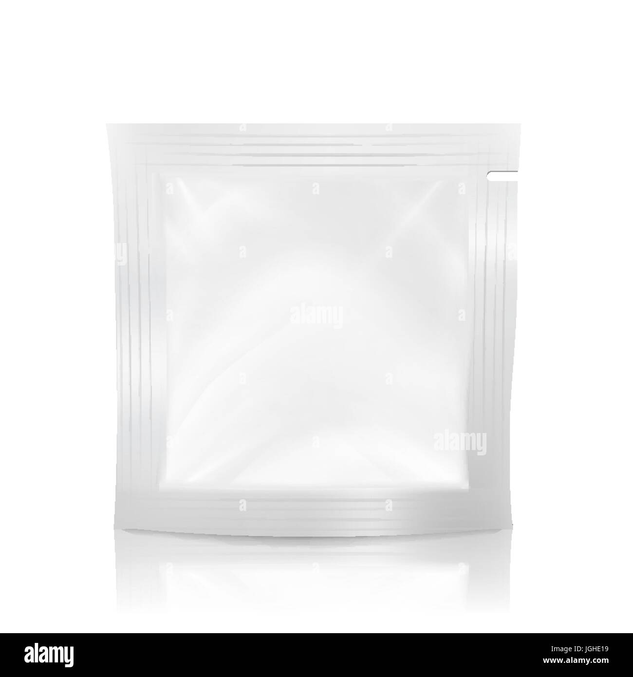 Download Blank Filled Retort Foil Flexible Pouch Bag Packaging For Condoms Stock Vector Image Art Alamy Yellowimages Mockups