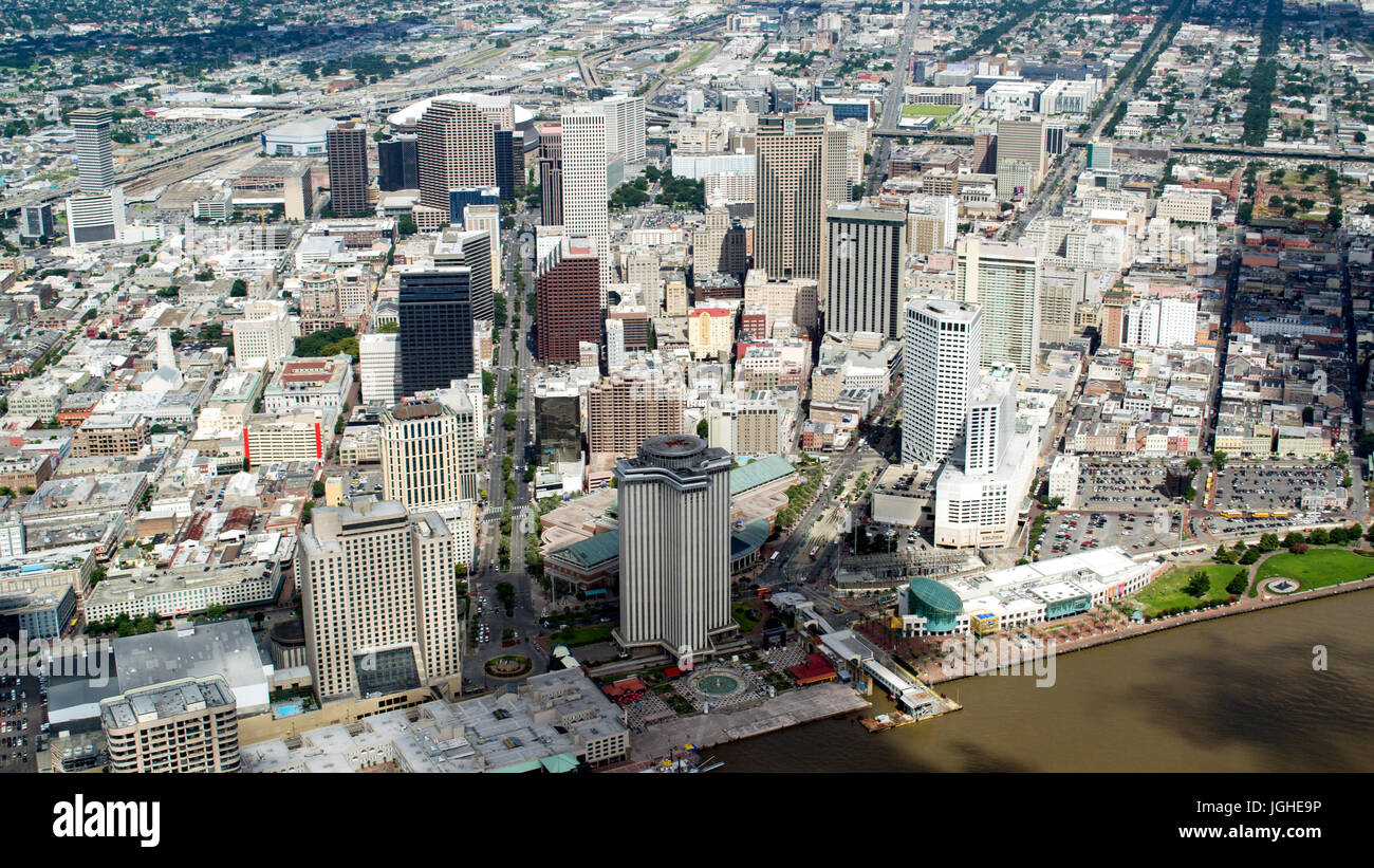 Downtown New Orleans Louisiana Usa Stock Photo - Download Image