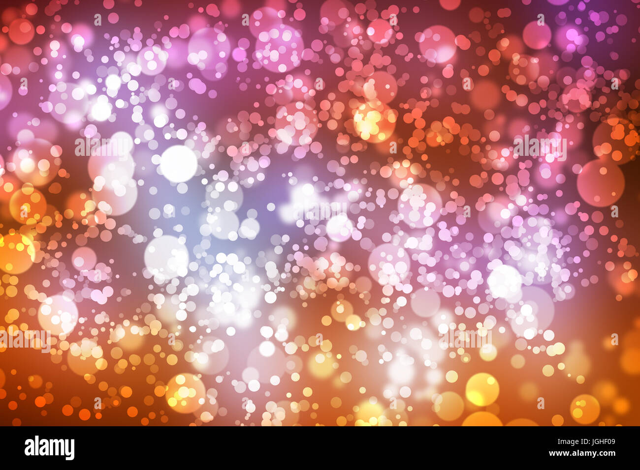 Abstract illustration bokeh light on blurred background Stock Photo - Alamy