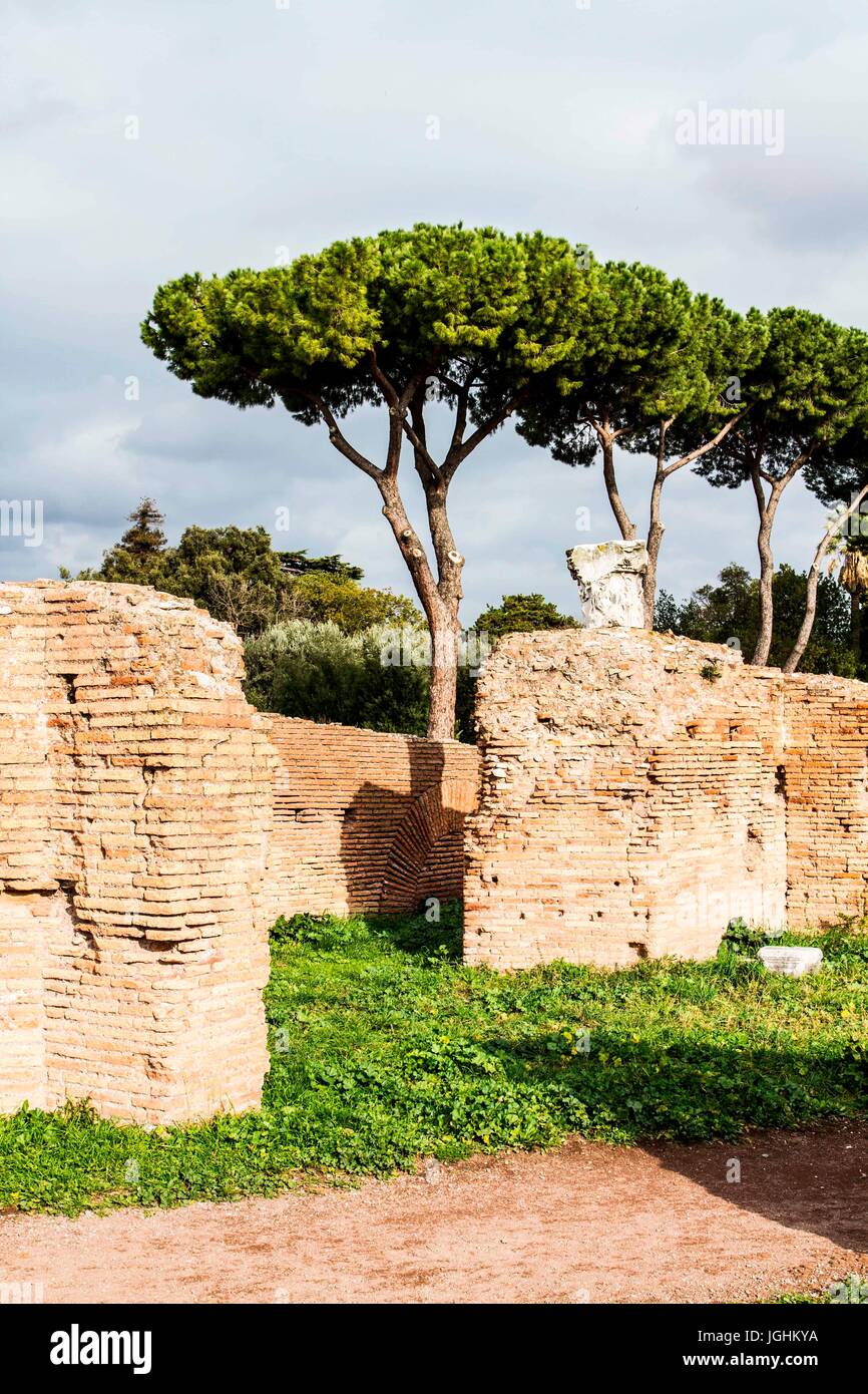 Flavia Rome Flavian palace hi-res stock photography and images - Alamy