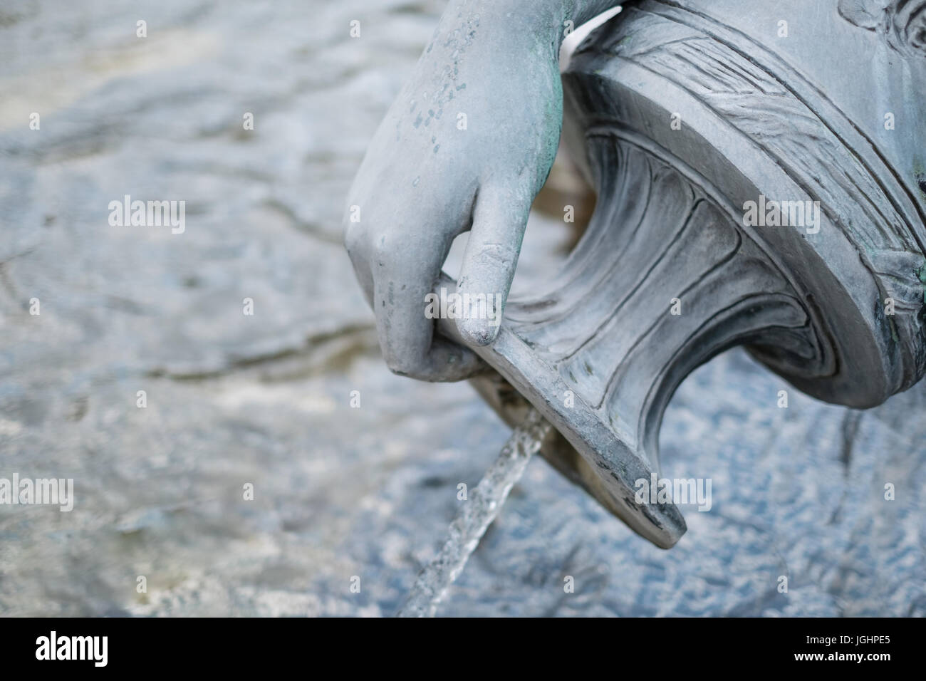 Water pouring sculpture hires stock photography and images Alamy