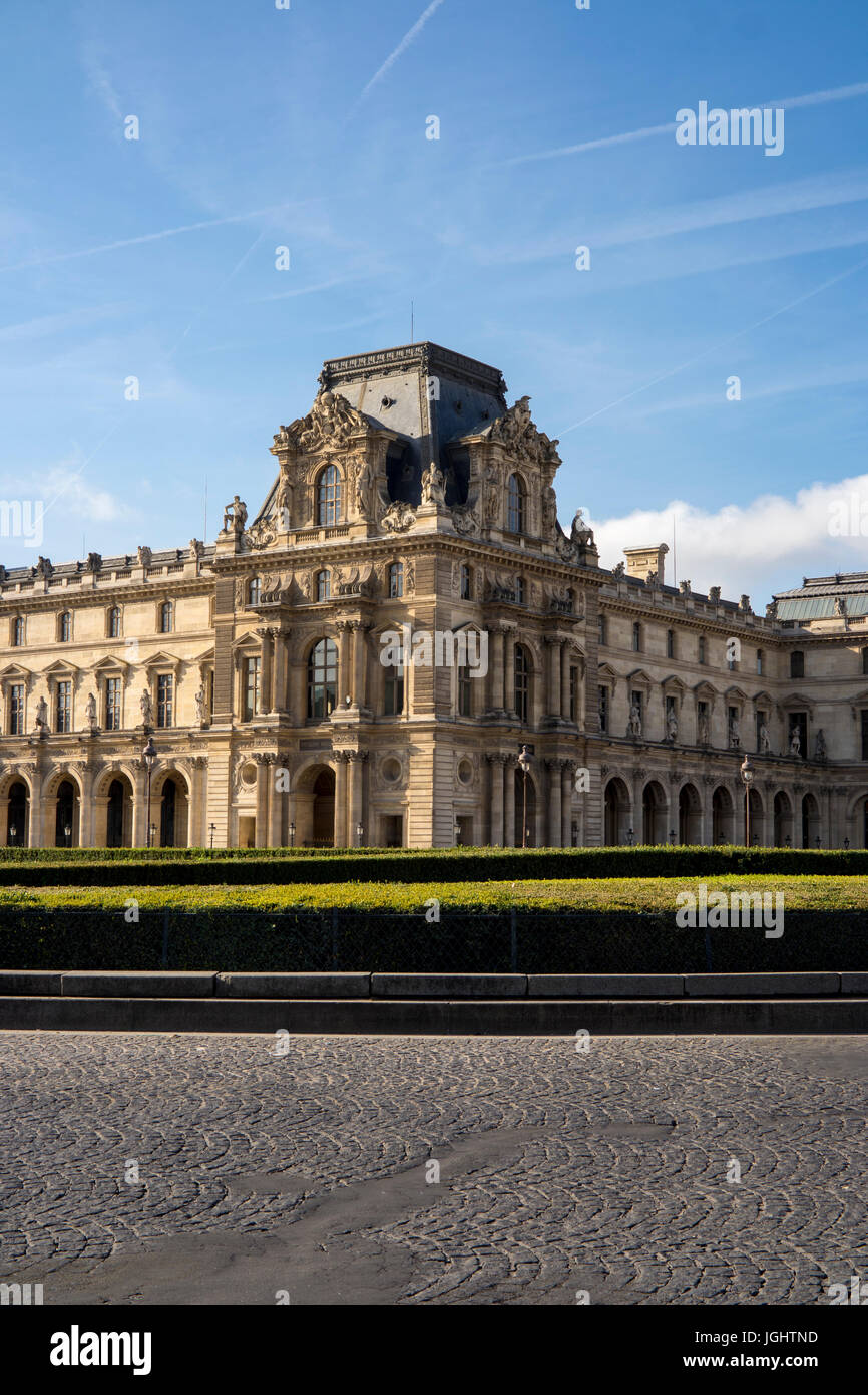Le Louvre museum, Paris Stock Photo