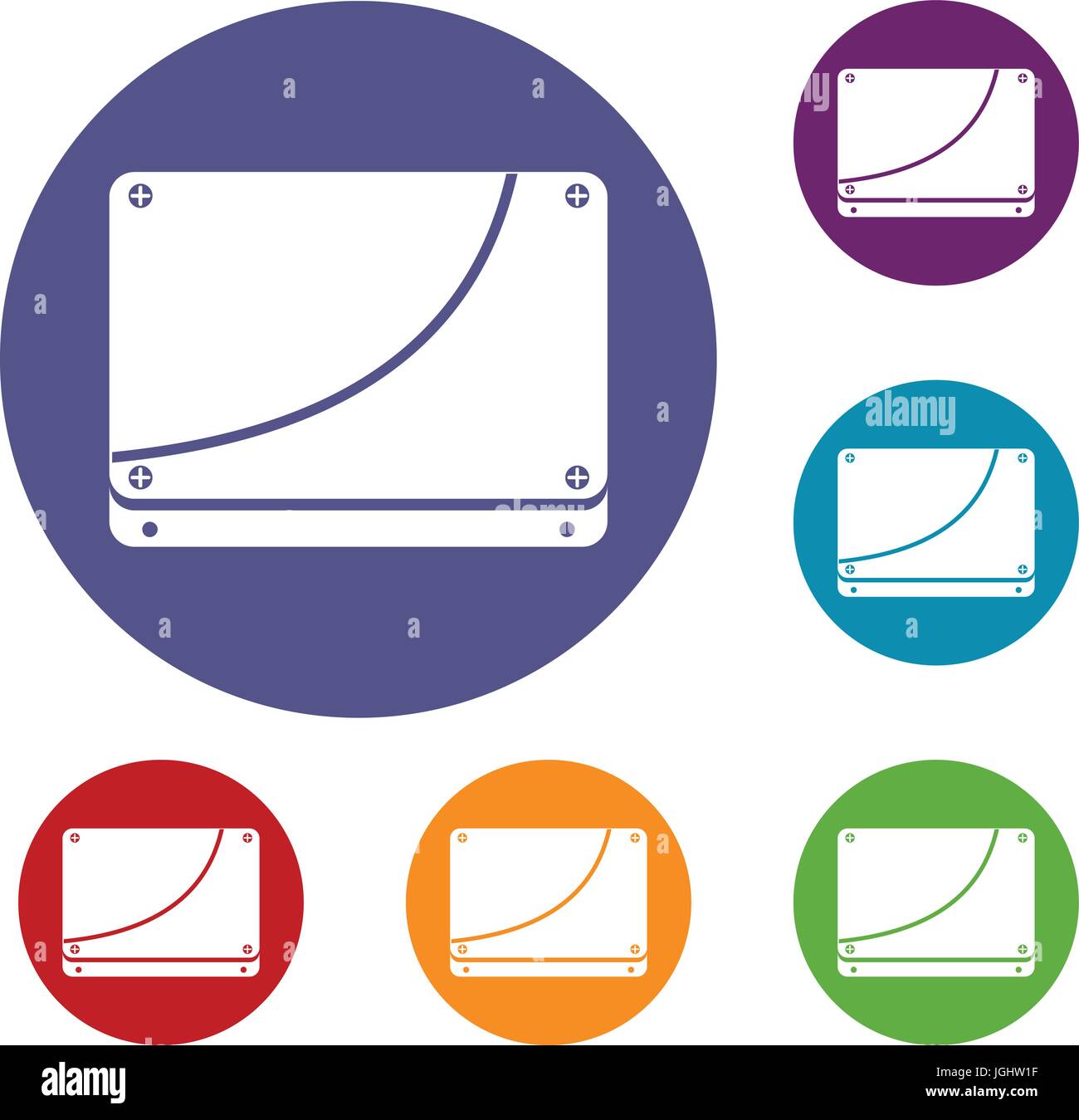 Database icons set Stock Vector Image & Art - Alamy
