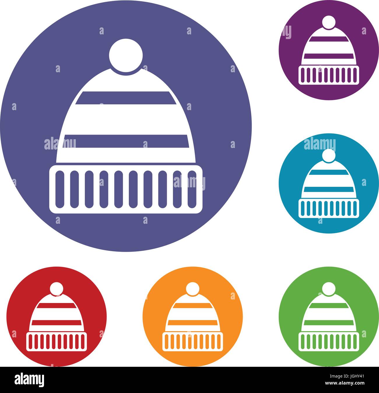 Hat icons set Stock Vector Image & Art - Alamy
