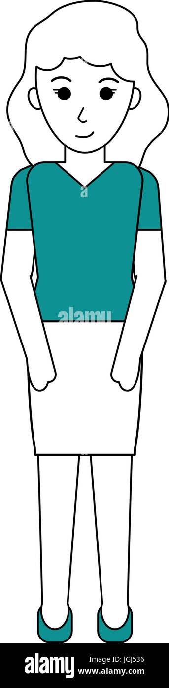 Woman vector illustration Stock Vector Image & Art - Alamy