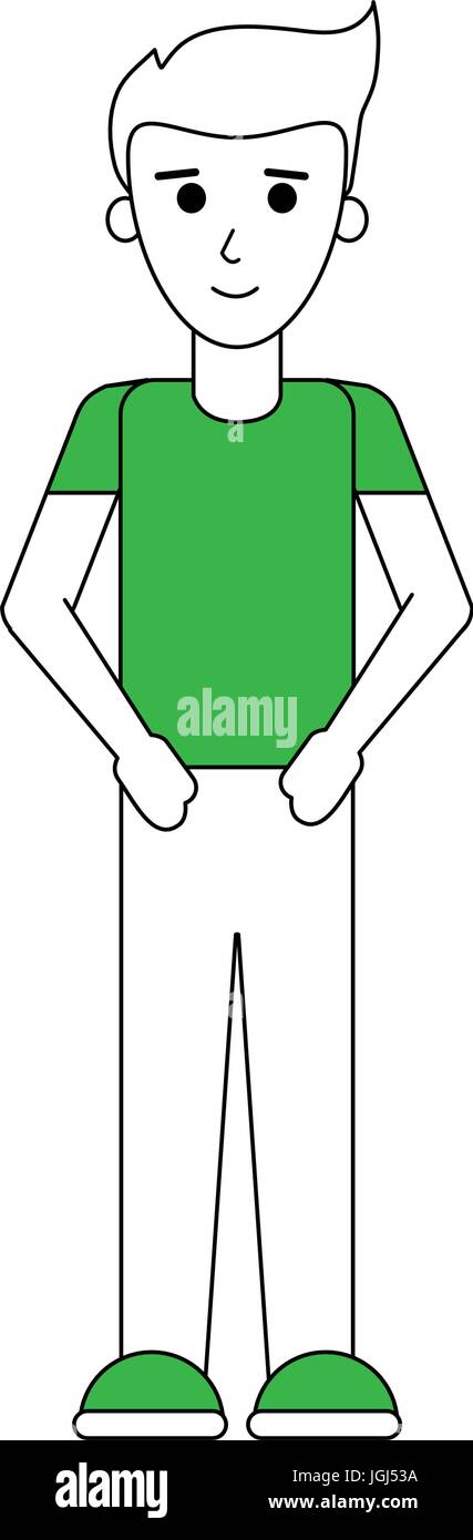 Man vector illustration Stock Vector Image & Art - Alamy