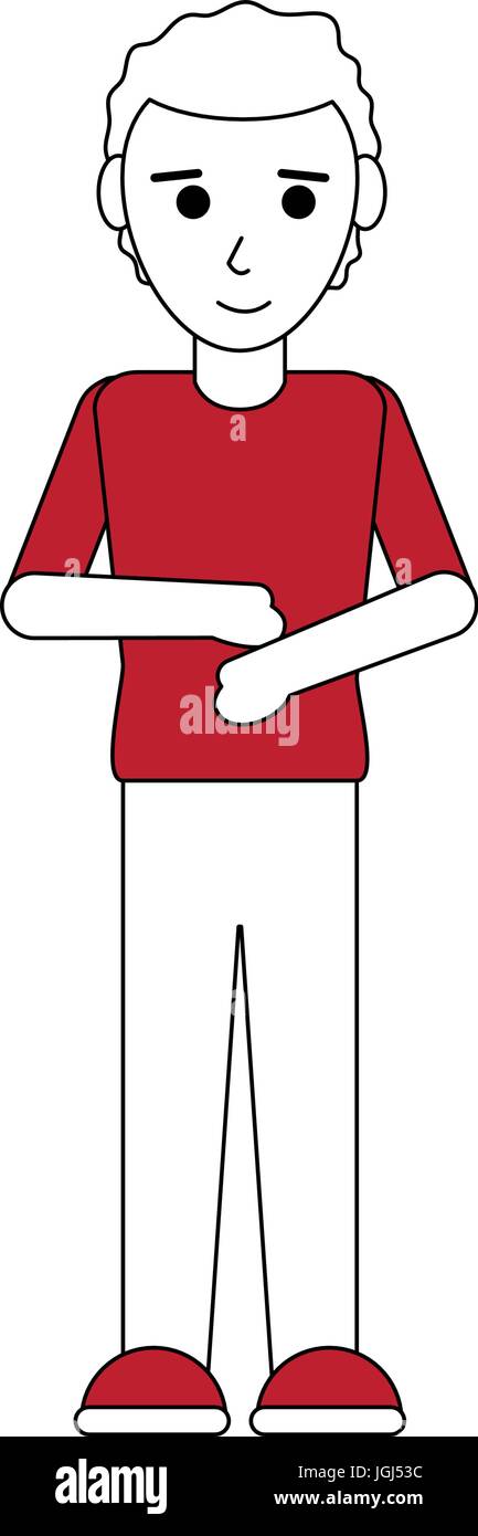 Man vector illustration Stock Vector Image & Art - Alamy