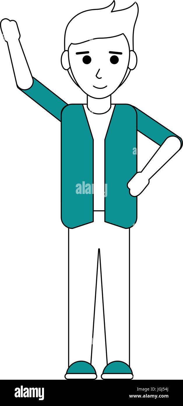 Man vector illustration Stock Vector Image & Art - Alamy