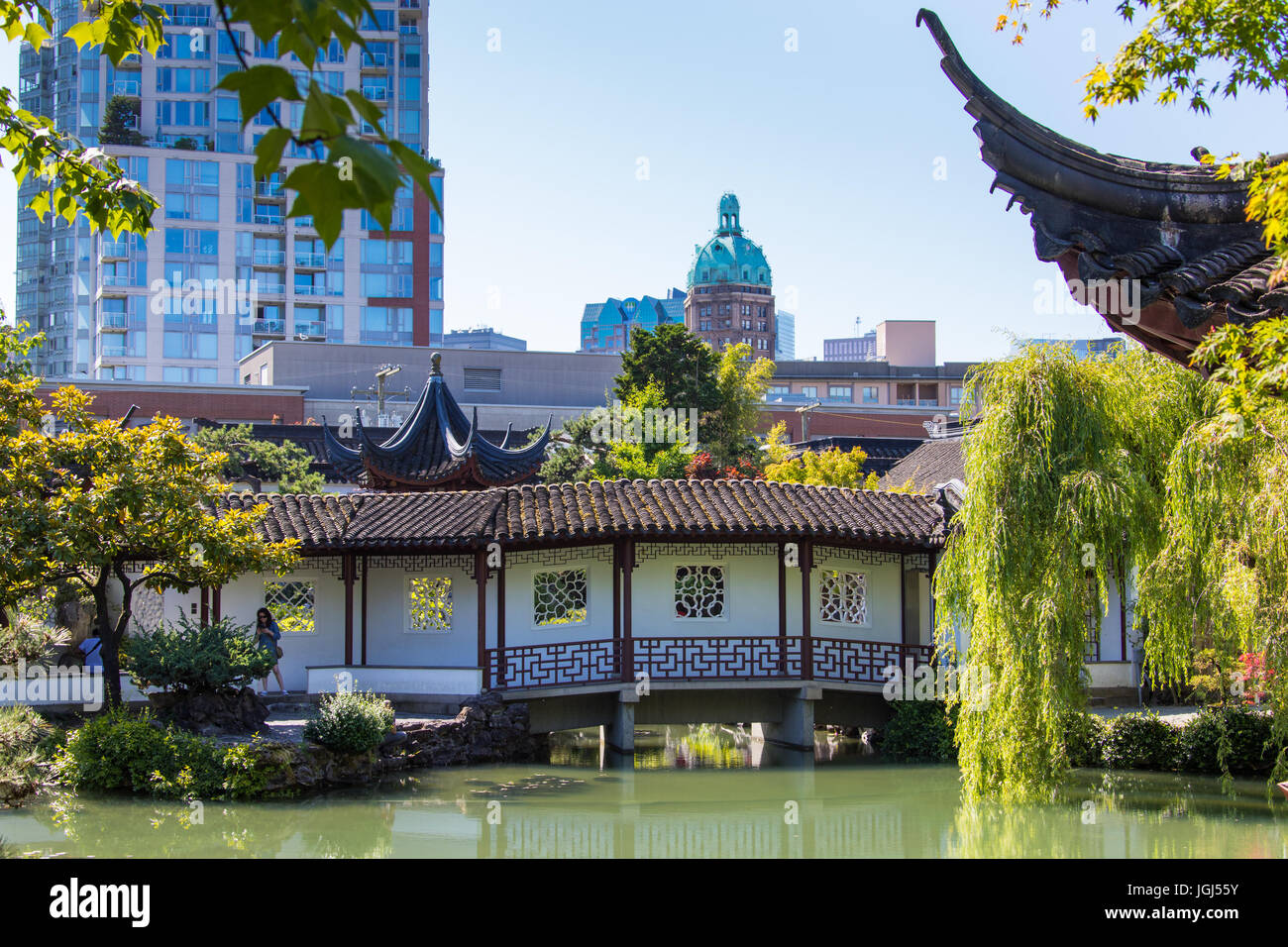 Dr Sun Yat-Sen Classical Chinese Garden, Vancouver, Canada Stock Photo
