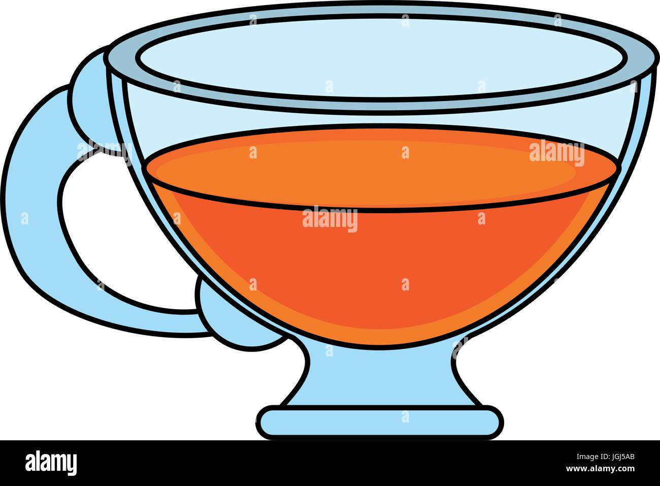Tea cup design Stock Vector Image & Art Alamy