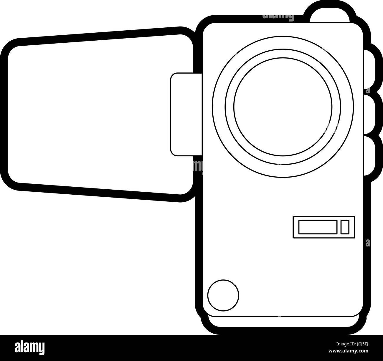 video camera vector illustration Stock Vector Image & Art - Alamy