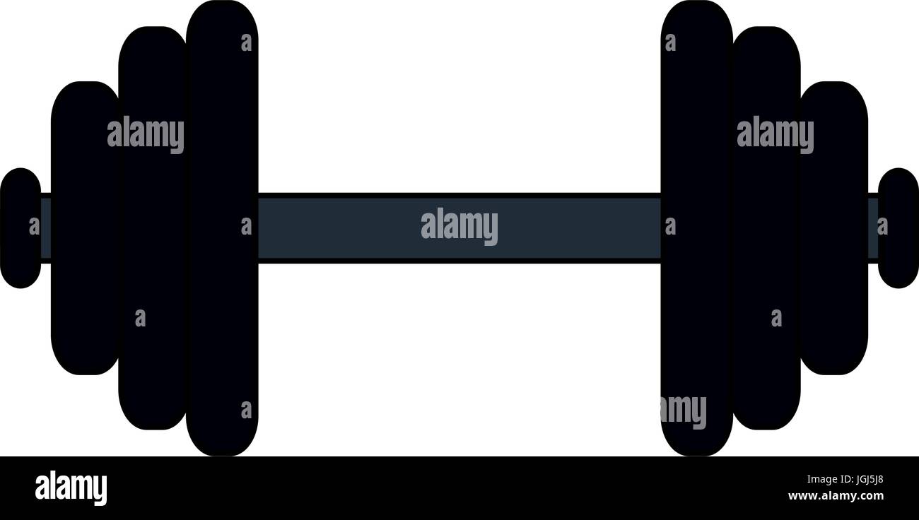 Dumbbell vector illustration Stock Vector Image & Art - Alamy