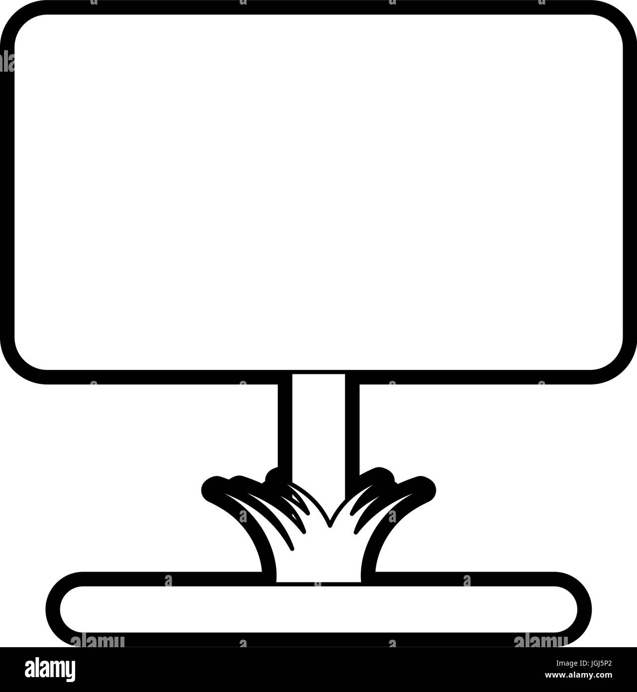 yard sign vector illustration Stock Vector Image & Art Alamy