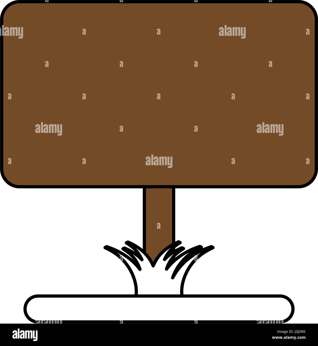 yard sign vector illustration Stock Vector Image & Art Alamy