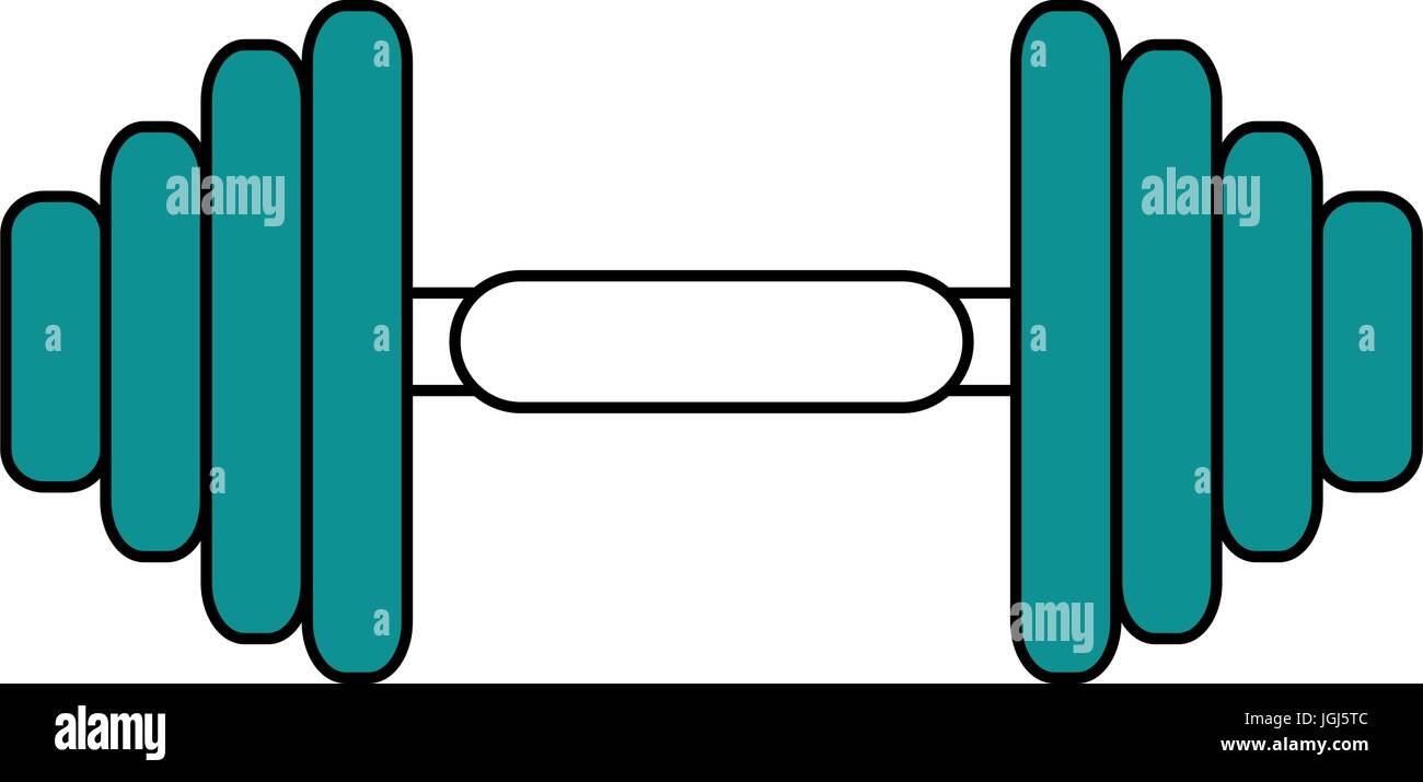 dumbbell vector illustration Stock Vector Image & Art - Alamy