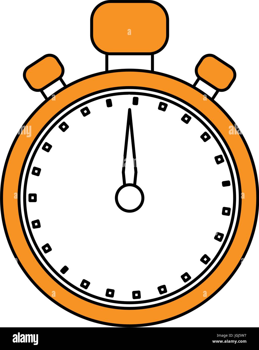stopwatch vector illustration Stock Vector Image & Art - Alamy
