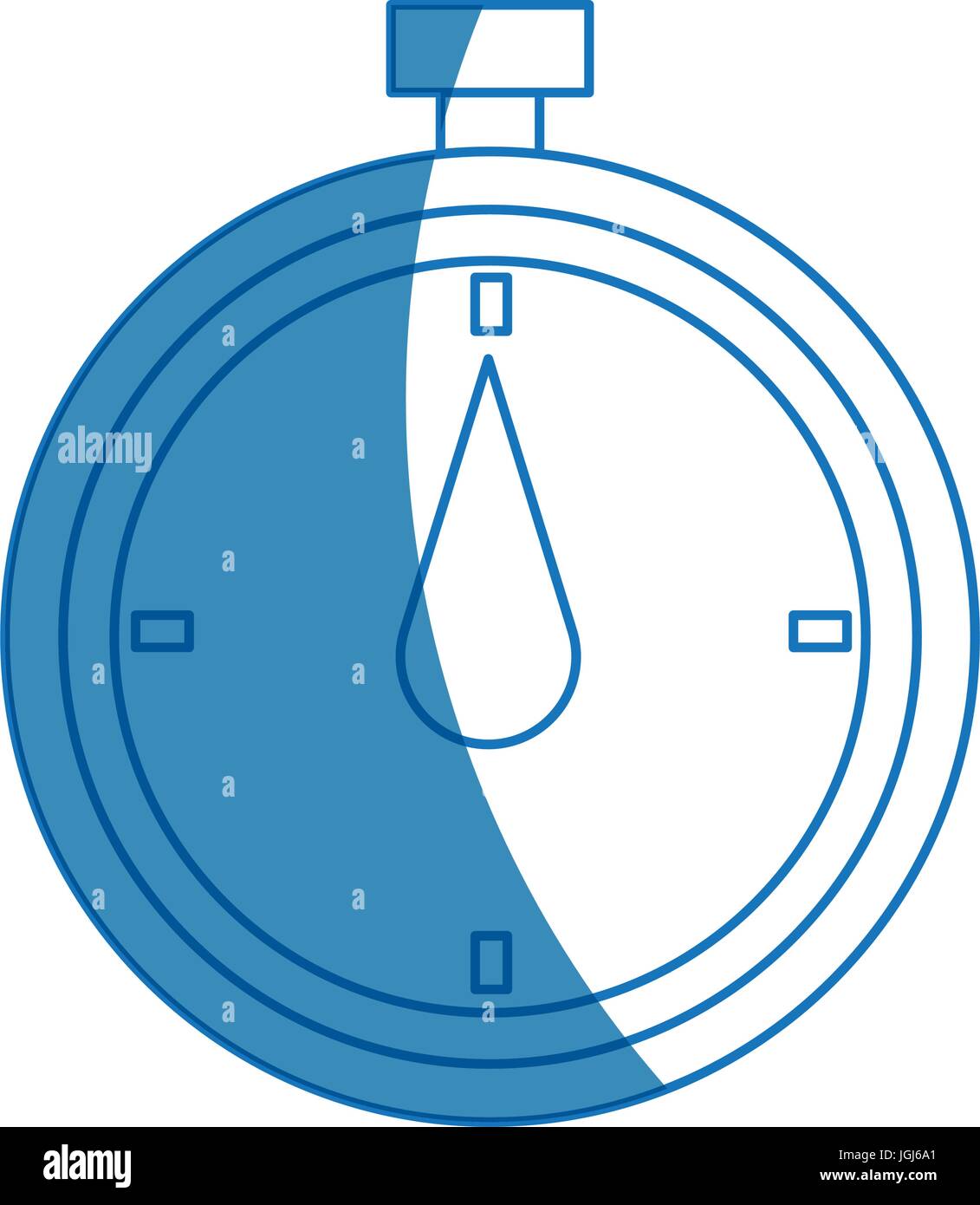 chronometer stop watch time clock Stock Vector Image & Art - Alamy