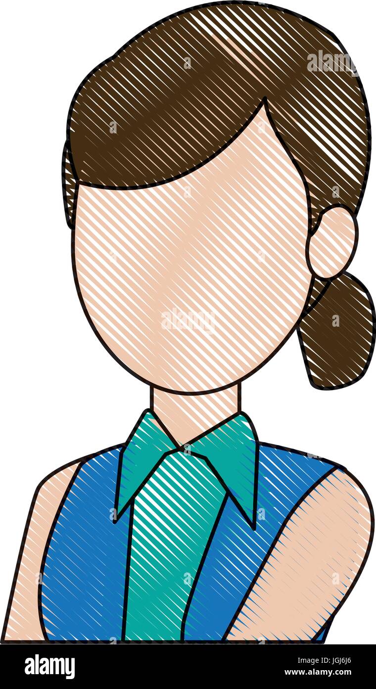 woman business character business portrait Stock Vector Image & Art - Alamy