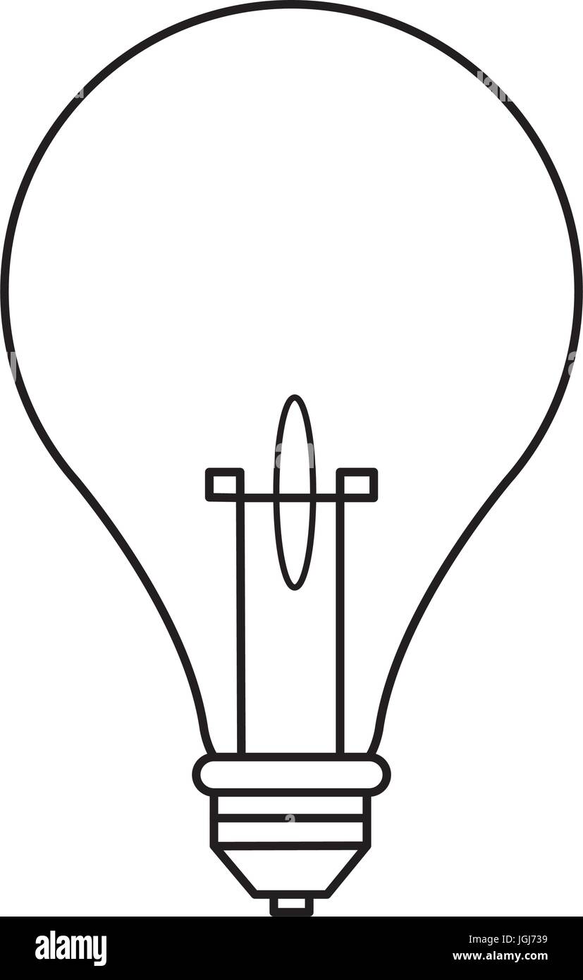 bulb light creative idea thinking icon symbol Stock Vector Image & Art ...