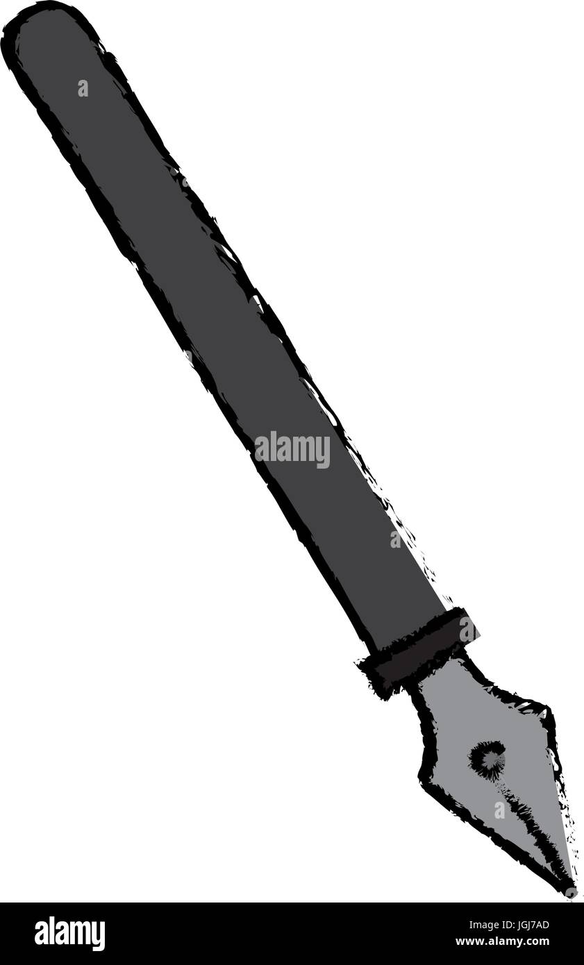 vintage writing fountain pen tool design Stock Vector Image & Art - Alamy