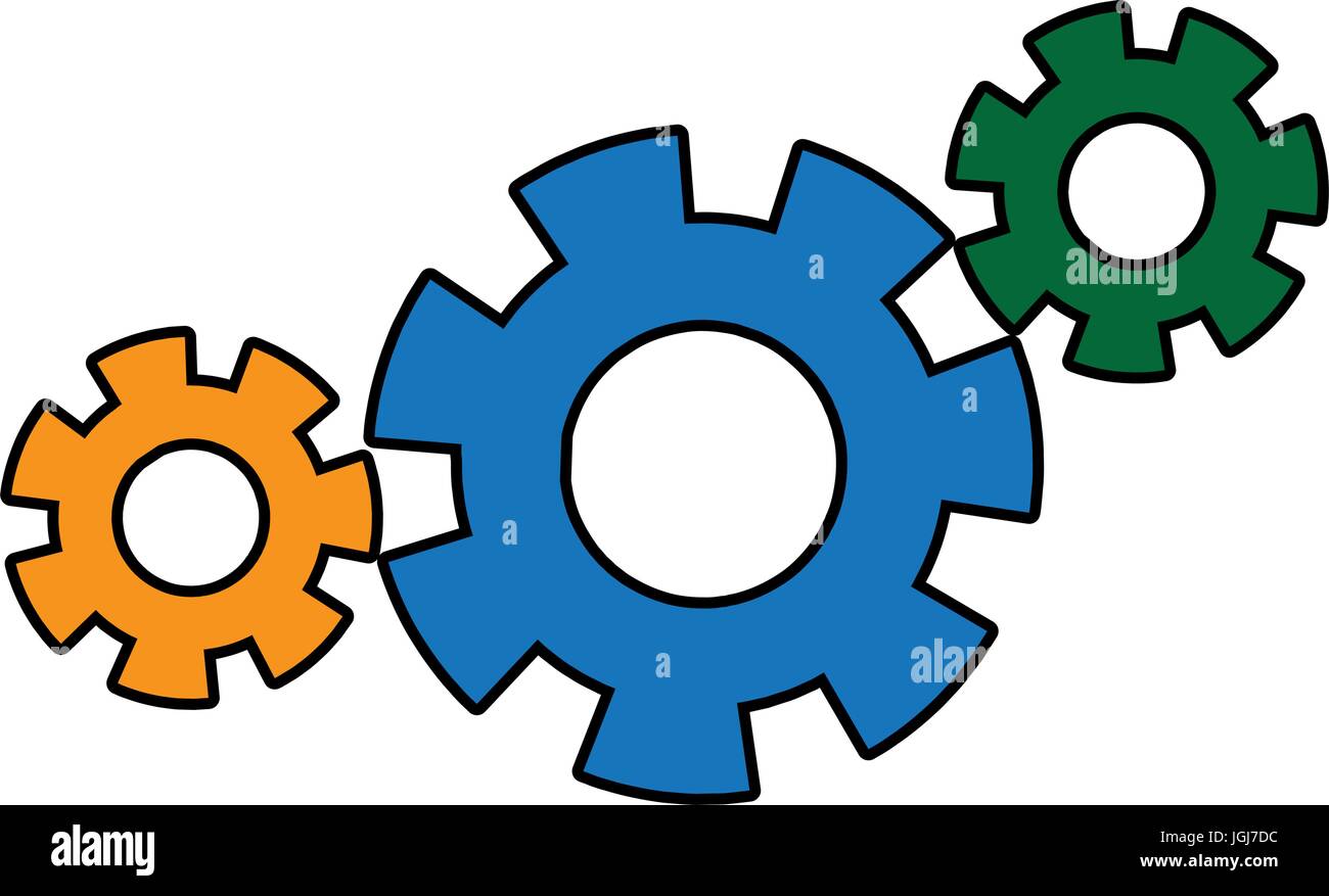 gears union collaboration team work Stock Vector Image & Art - Alamy