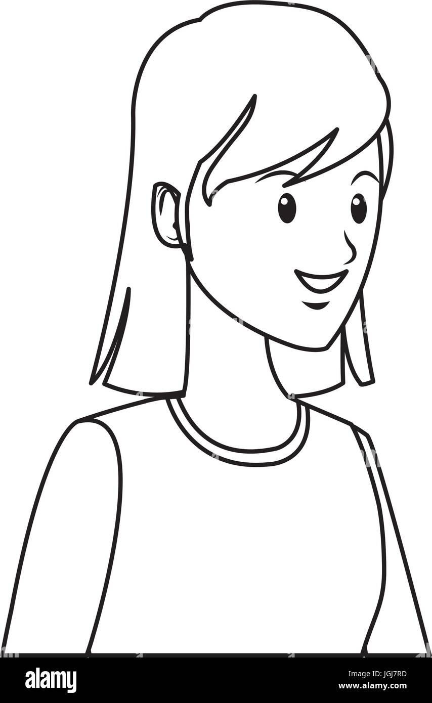 beautiful student girl character avatar image Stock Vector Image & Art ...