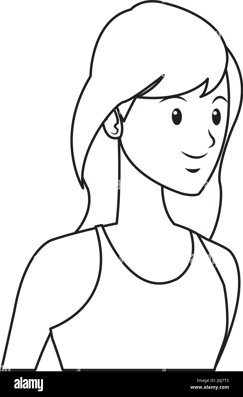 beautiful student girl character avatar image Stock Vector Image & Art ...